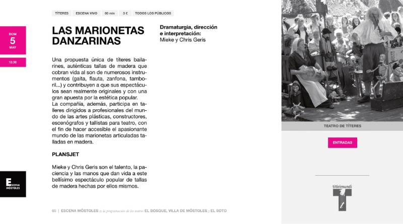 Programación Escena Móstoles - Primera Temporada 2024-65