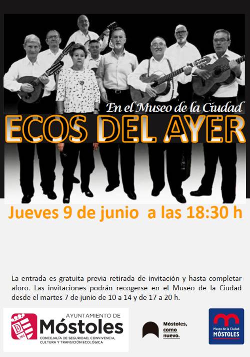 CARTEL_CONCIERTO_Ecos del ayer 9 de junio_MUSEO