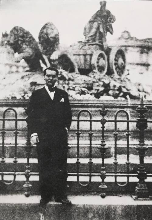 Lorca en la Cibeles