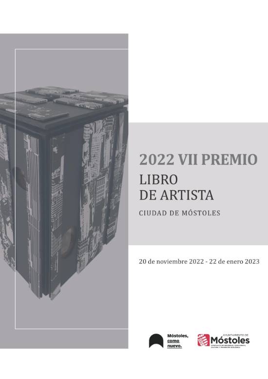CARTEL EXPO_VII Libro de Artista_VILLA DE MÓSTOLES