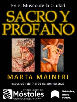 Cartel Sacro y Profano 7-26 abril