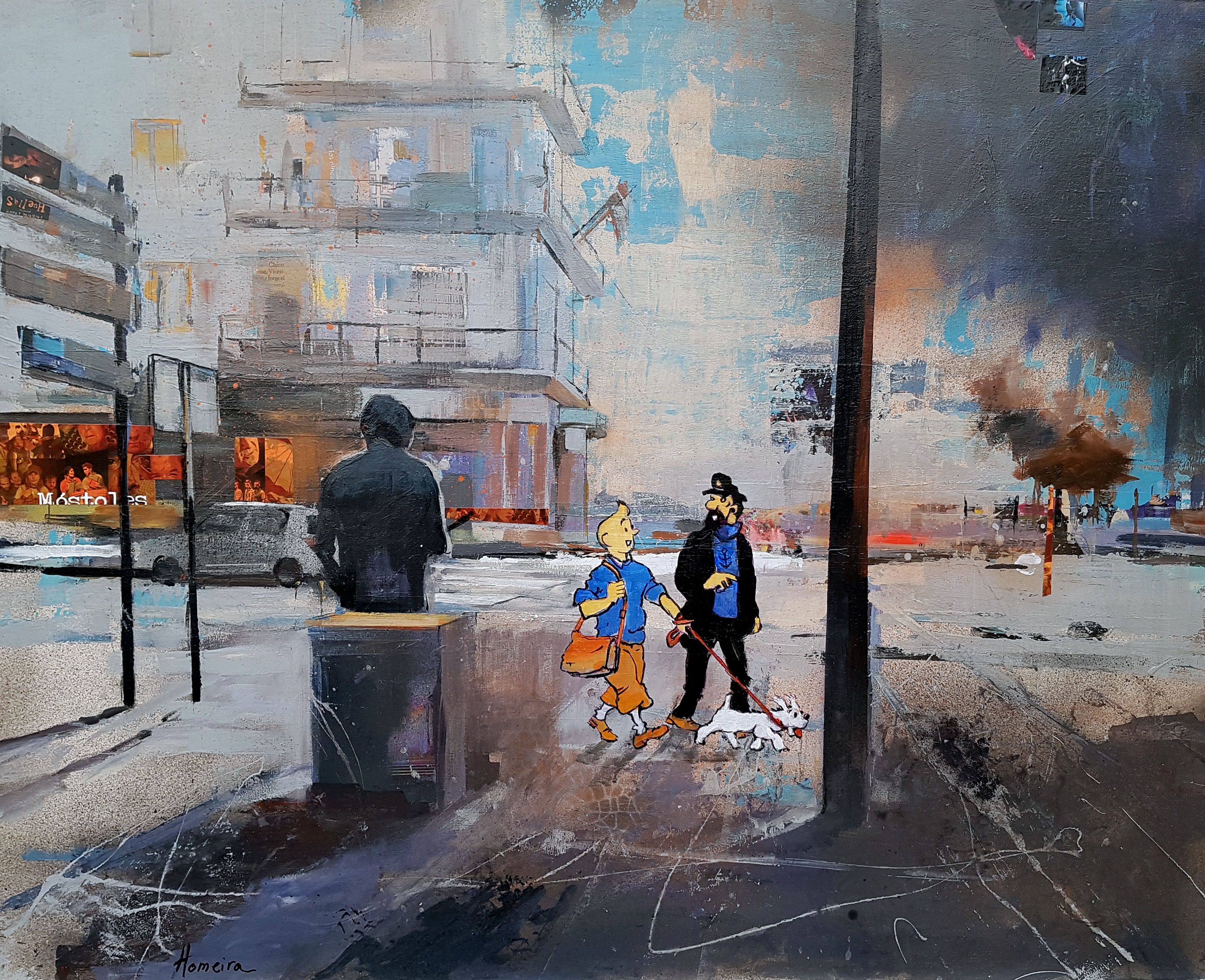 VIII Certamen 2017-Accesit-Omeira Mazinani-Tintin en Mostoles