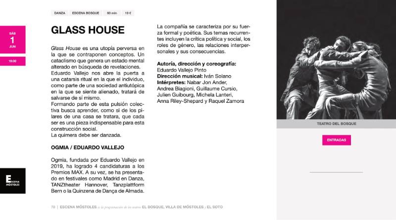 Programación Escena Móstoles - Primera Temporada 2024-78