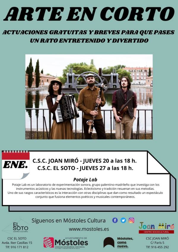 Cartel Arte en Corto_ enero 2022