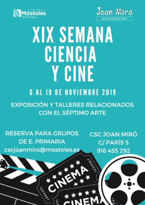 cartel semana ciencia cine