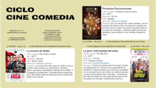 Ciclo cine comedia junio 2019 2