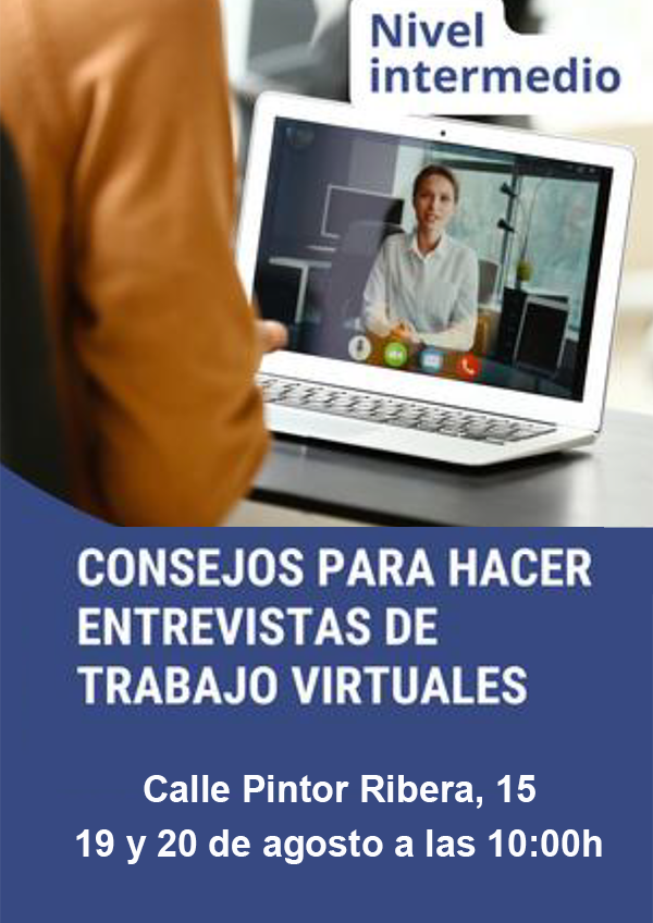 19 y 20 de agosto de 2025 - Consejos para hacer entrevistas de trabajo virtuales - CCD agosto