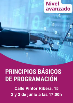 2 y 3 de junio - Principios básicos de programación - CCD