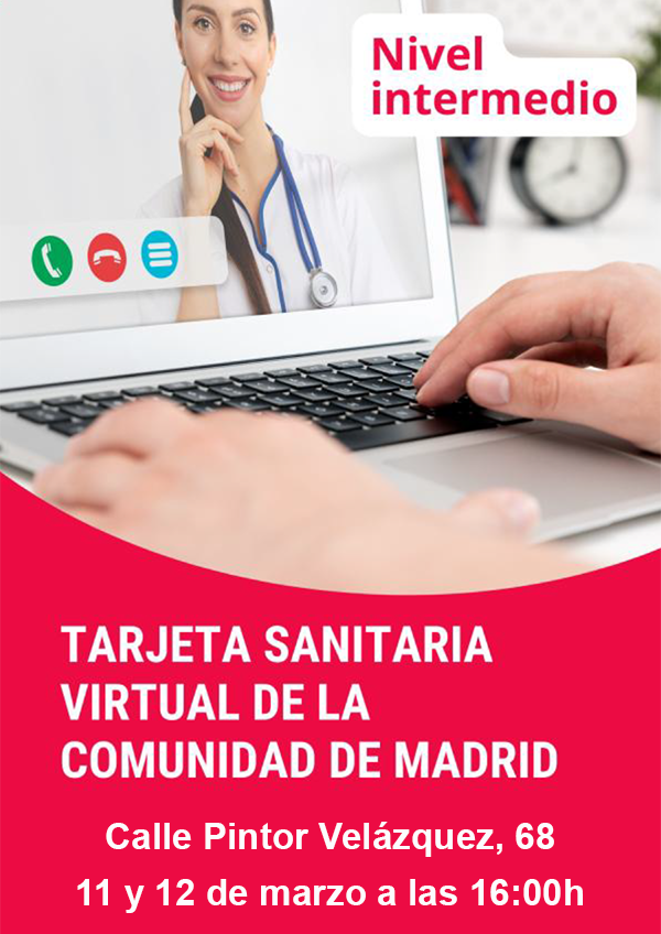11 y 12 de marzo - Tarjeta sanitaria virtual de la Comunidad de Madrid - MD