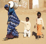 Población saharaui refugiada en Tinduf