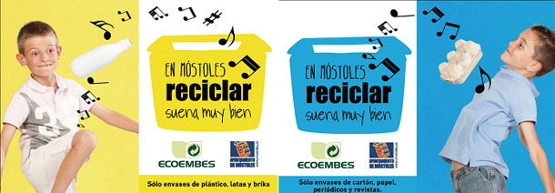 EN MÓSTOLES RECICLAR SUENA MUY BIEN