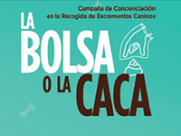 Campaña la bolsa o la caca copia
