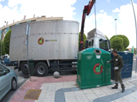 RECOGIDA DE RESIDUOS DE VIDRIO