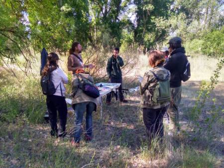 Jornada de anillamiento de aves 7p