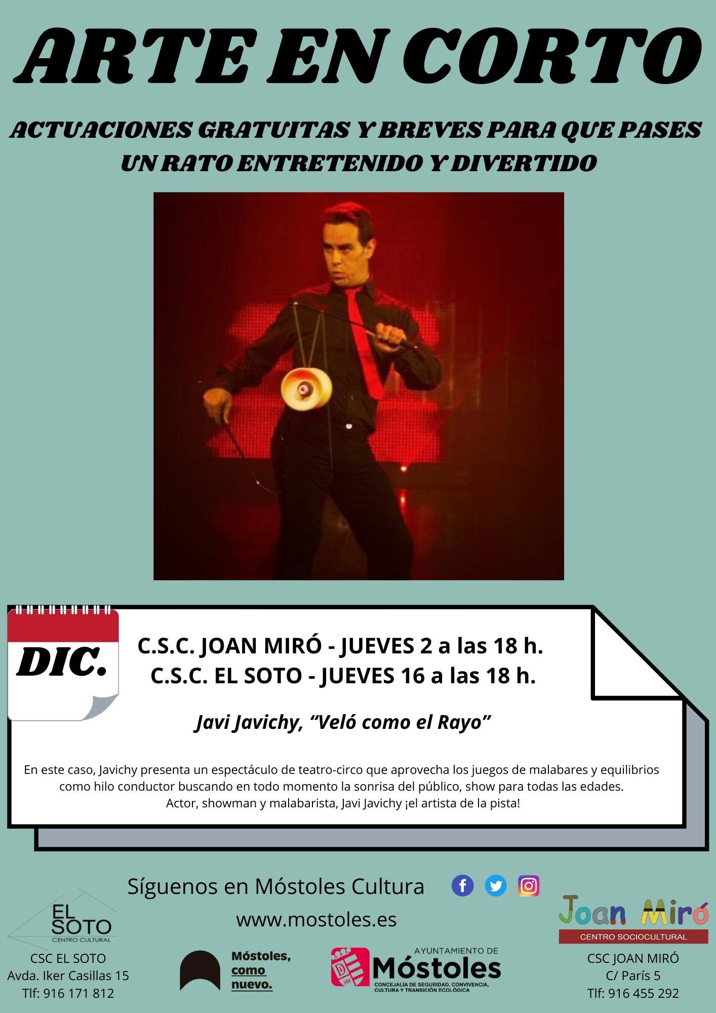 CARTEL_Arte en corto_ diciembre 2021