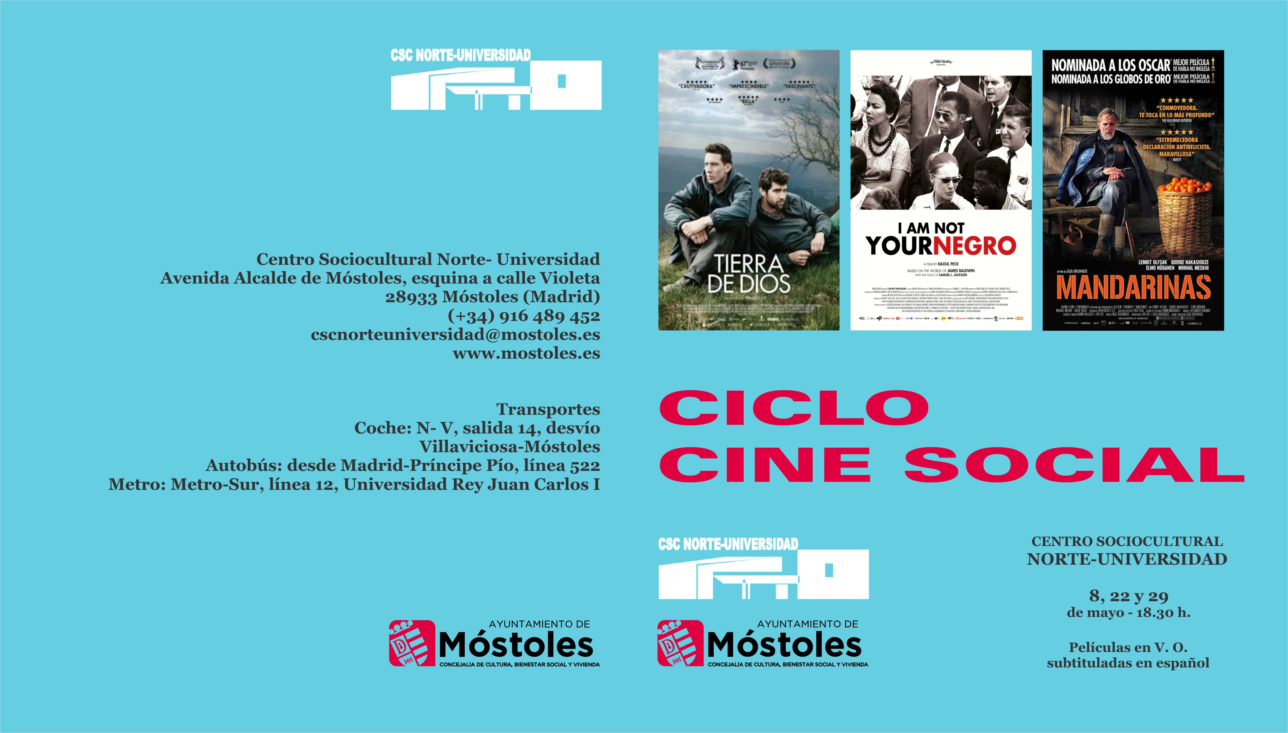 Ciclo cine social mayo 2019