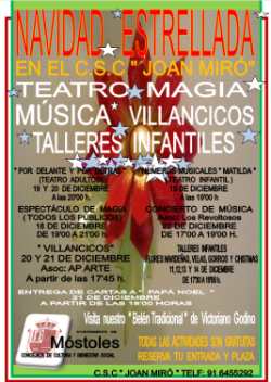 Cartel Joan Miró navidad