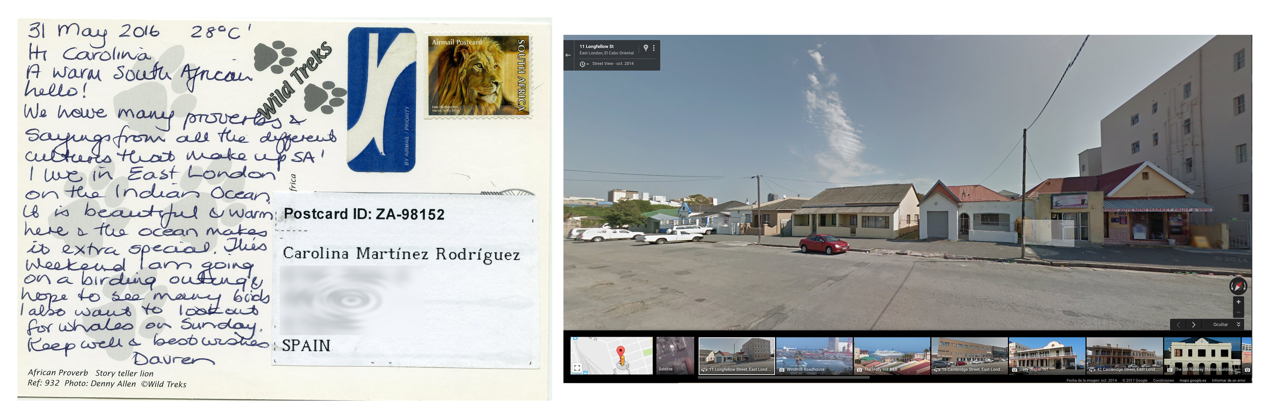 FOTO POSTCROSSING CAROLINA MARTINEZ. EXPO URBANAS