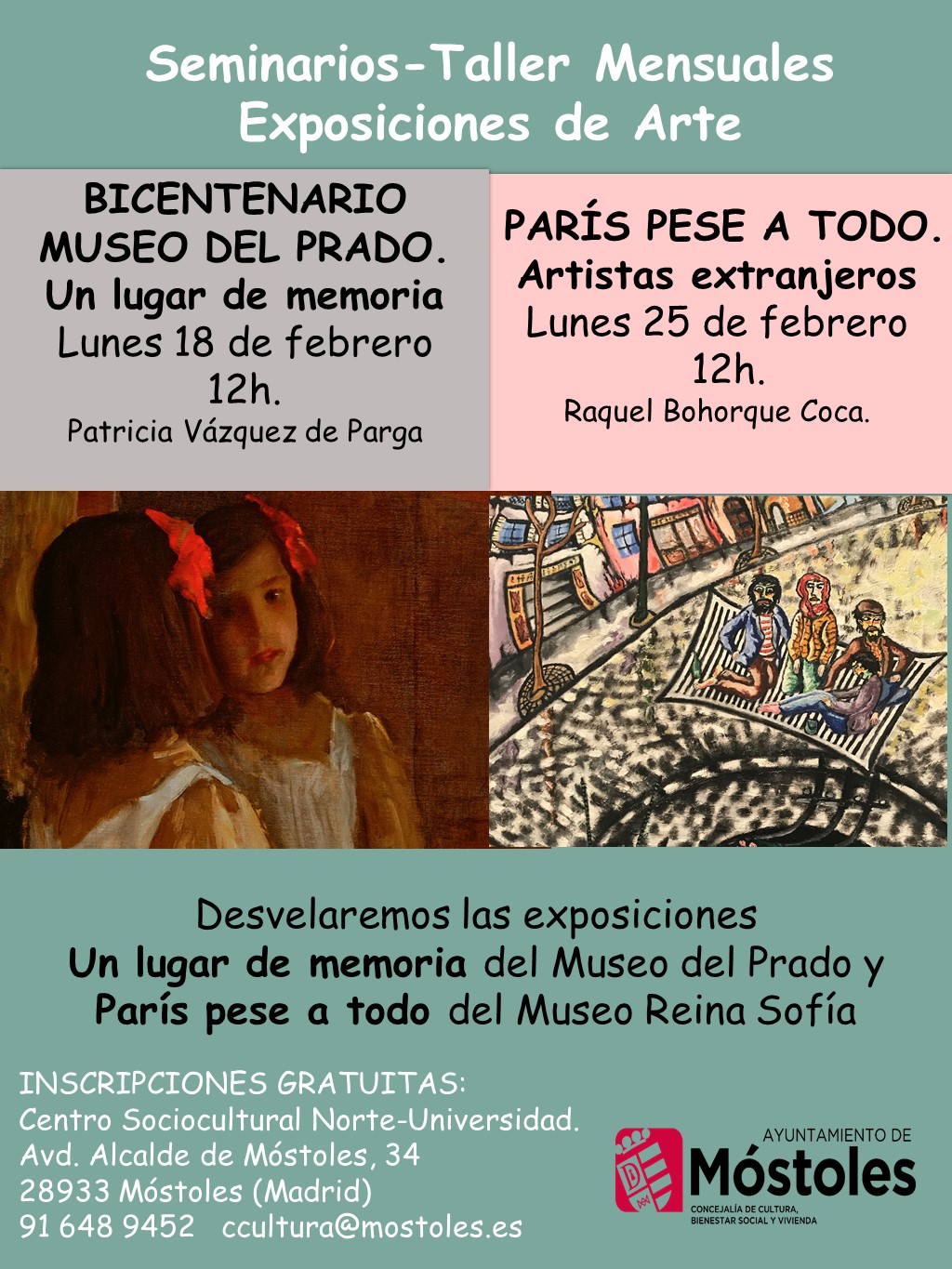 CARTEL SEMINARIOS-TALLER ARTE_NORTE-UNIVERSIDAD