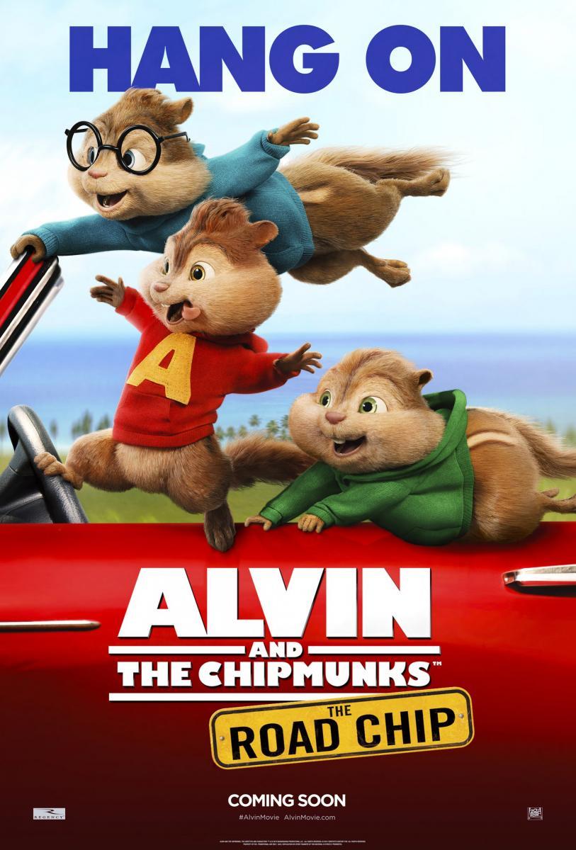Alvin y las ardillas. Fiesta sobre ruedas”, el fin de semana en “Proyecta”,  cine familiar gratuito