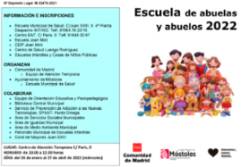 FOLLETO ESCUELA DE ABUELAS Y ABUELOS 2022