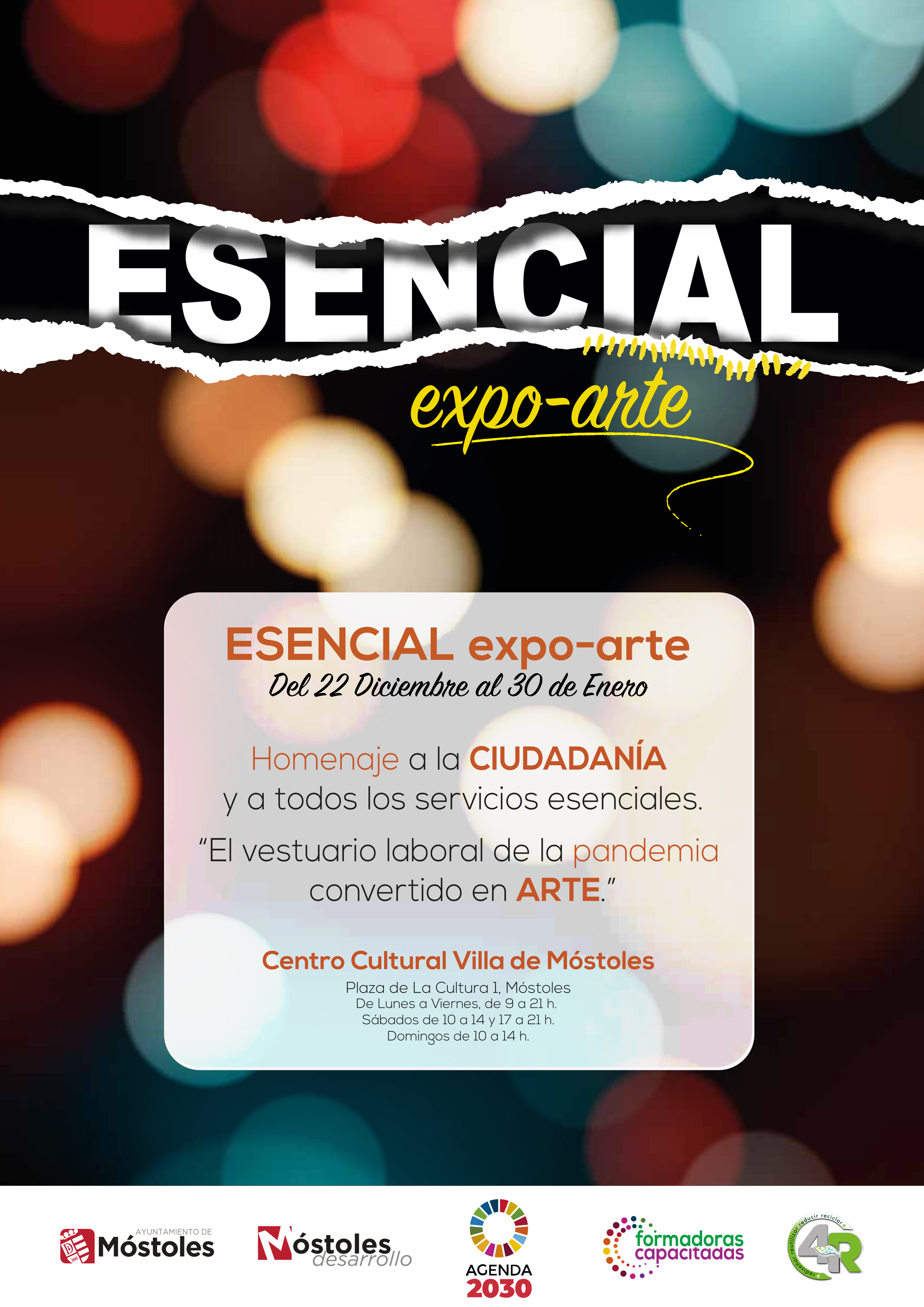 Agenda Cultural CARTEL A4 EXPO ESENCIAL