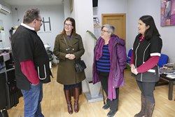 Visita Alcaldesa Comercios 1