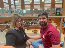 La Alcaldesa Noelia Posse reclama en la Asamblea de Madrid la ampliación de la Línea 10 de metro hasta Móstoles