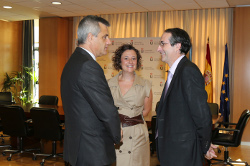 Encuentro con el Rector U.R.J.C.