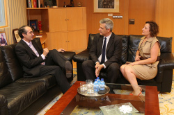 Encuentro con el Rector U.R.J.C.