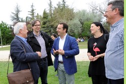 Mostoleños disfrutan con hinchable 7