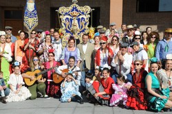 Recibimiento en ayto Hermandad Rocio 12
