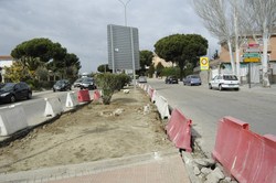 Obras acceso Parque Coimbra 1