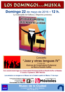22052016 Cartel Jazz y otras lenguas IV