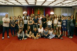Visitas estudiantes franceses (Riom) 1