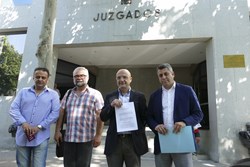 Presentacíon denuncia a la Fiscalía 1