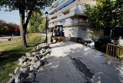 visita obras Av Alcalde de Móstoles 1