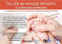 Cartel MASAJE INFANTIL