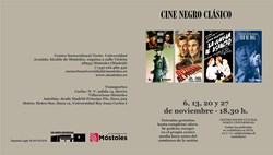 Ciclo cine clásico negro noviembre 2019