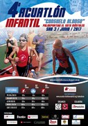 Cartel Acuatlon Mostoles _Consuelo Alonso