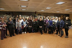 Recepcion coro mayores villancicos 1