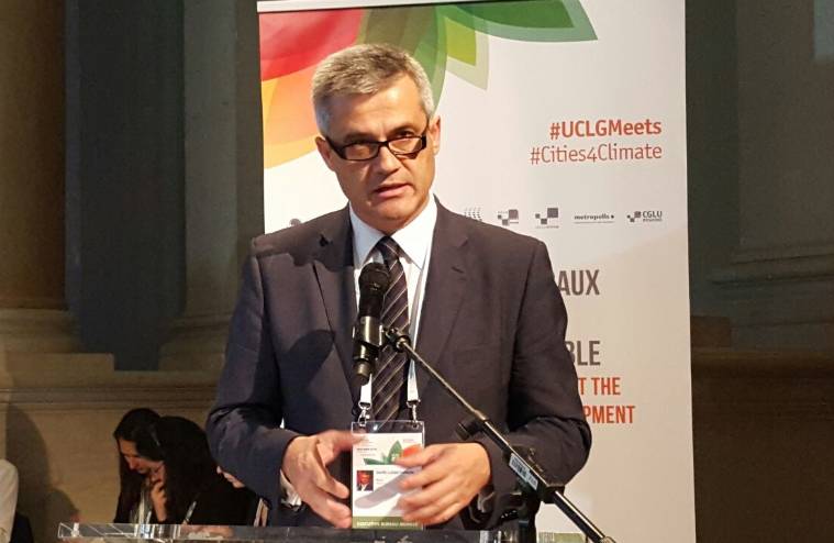 David Lucas interviene en la Cumbre del Clima de Paris