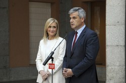 Encuentro Alcalde y Presidenta CAM 5