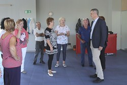 Visita centro Mayores La princesa 1