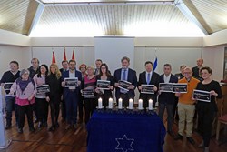 conmemoración victimas holocausto 1