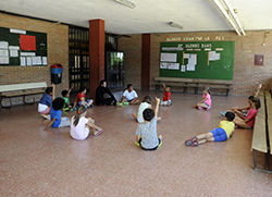 Visita colonia verano colegio Alonso Cano p