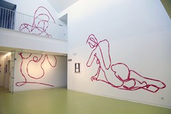 Exposicion El cuerpo entre Lineas 1