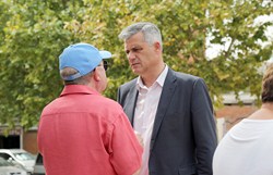 David Lucas visita asfaltado ciudad 4