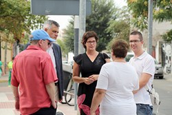 David Lucas visita asfaltado ciudad 6