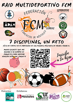 Cartel Raid Multideportivo p